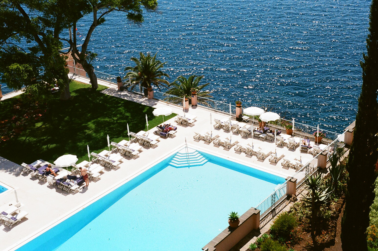 Belmond Reid’s Palace The view from my room is a pool lover’s dream.
