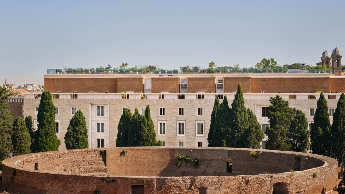 Bulgari Rome Hotel Facade